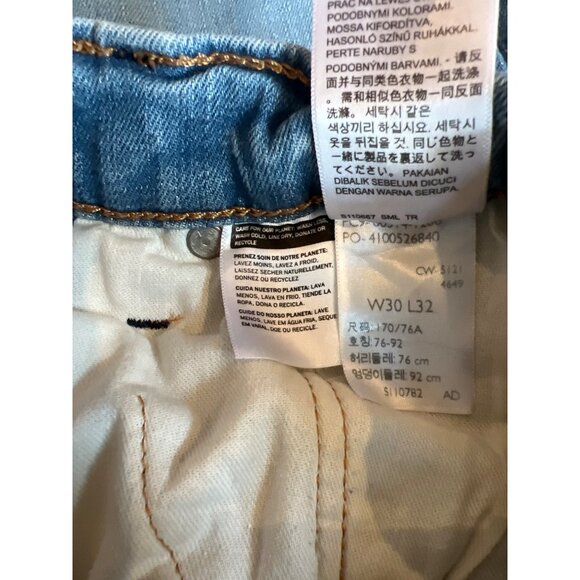 Levi Strauss 514 Jeans Preowned Light Blue - Picture 4 of 12